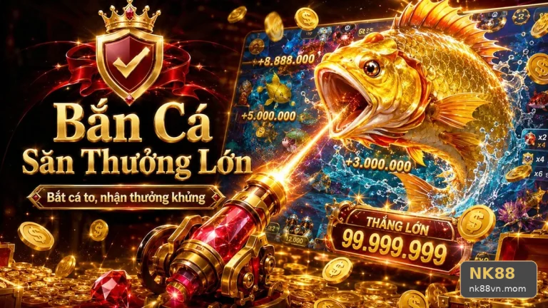 Cứ nạp nhiều đạn là trúng lớn: Hiểu Đúng kinh nghiệm bắn cá săn thưởng NK88